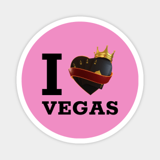 i love vegas Magnet